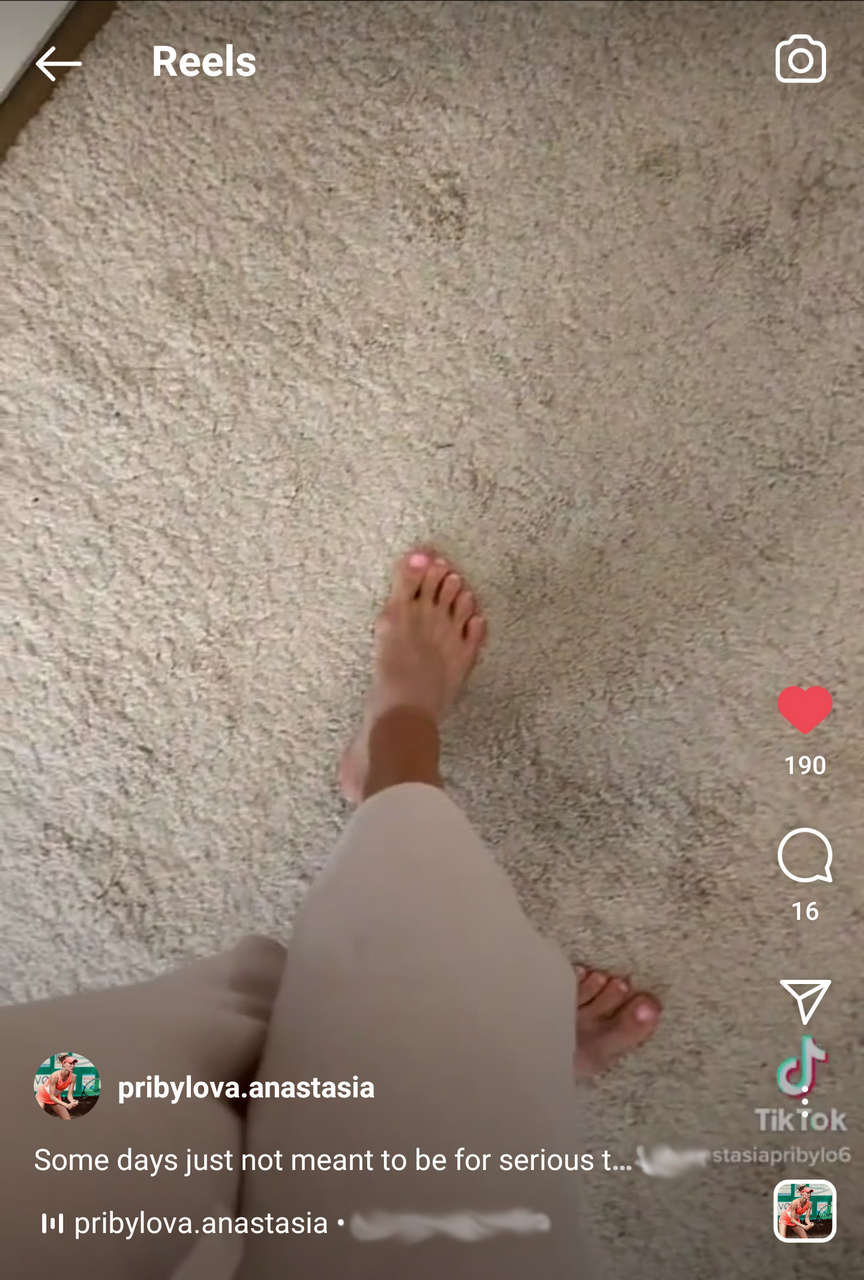 Anastasia Pribylova Feet
