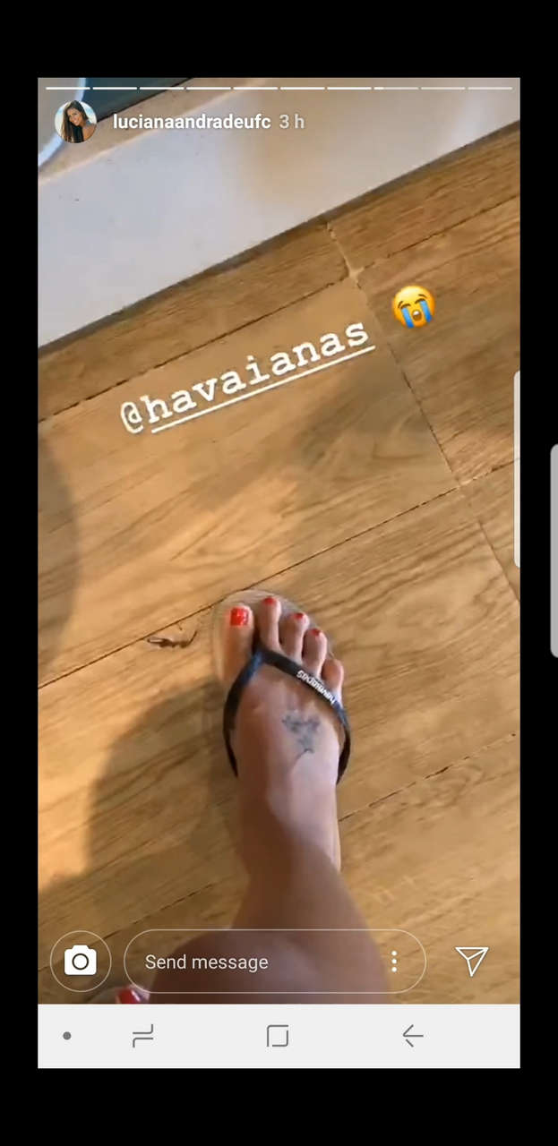Luciana Andrade Feet