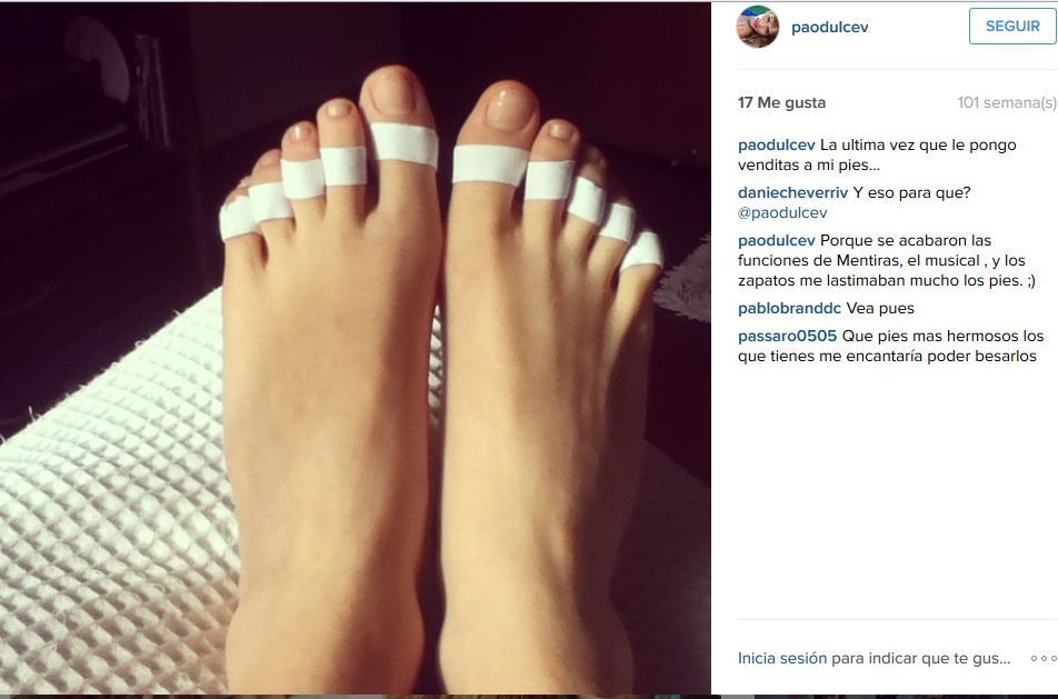Paola Dulce Feet