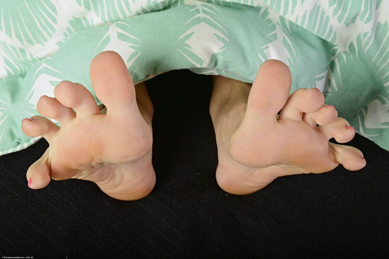 Kendall White Feet