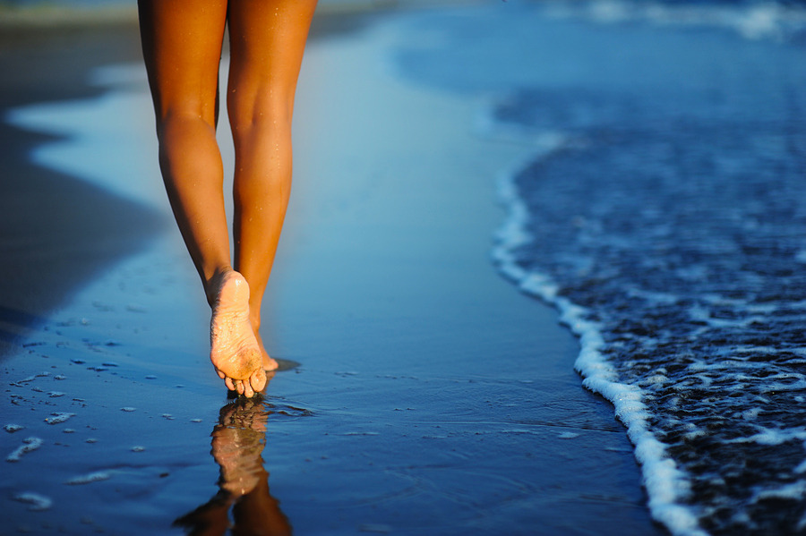 A Walk On The Beach Feet