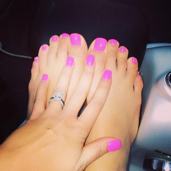 Amber Rose Pretty In Pink Hands Feet I