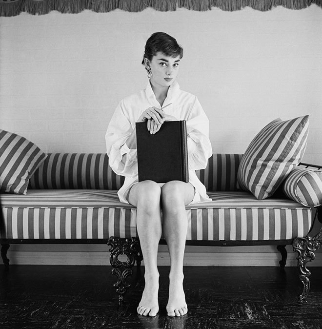 Audrey Hepburn In Appreciation Of Female Feet
