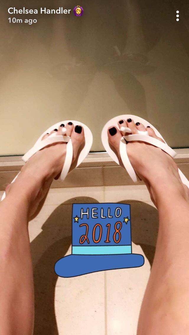 Chelsea Handler Showing Off On Snapchat Fee