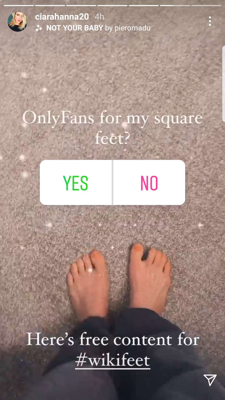 Ciara Hanna Feet