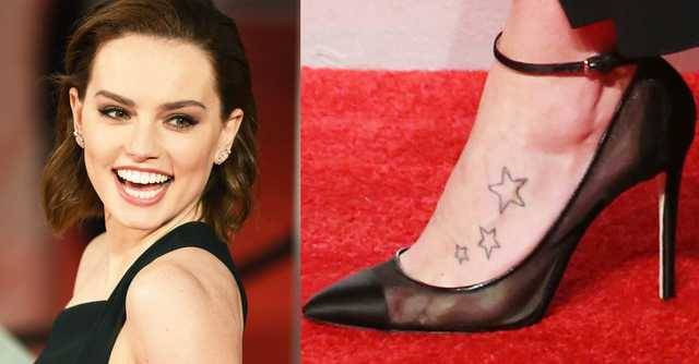 Daisy Ridleys Feet In See Through Heels Fee