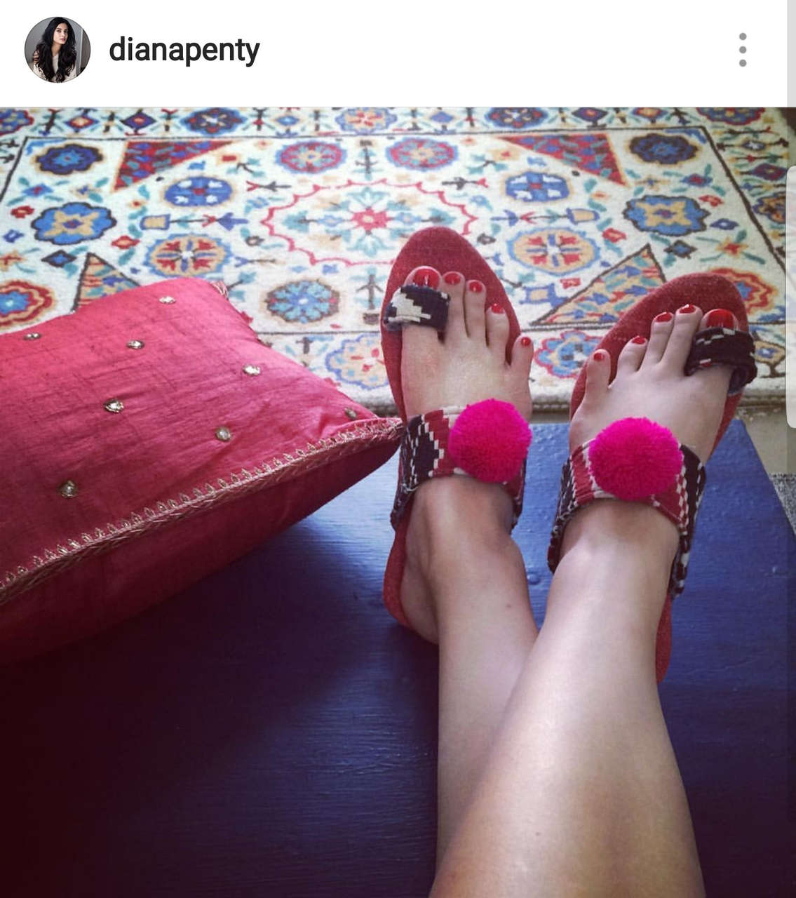 Diana Penty Feet