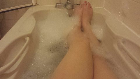 Feet Legs In Bath 