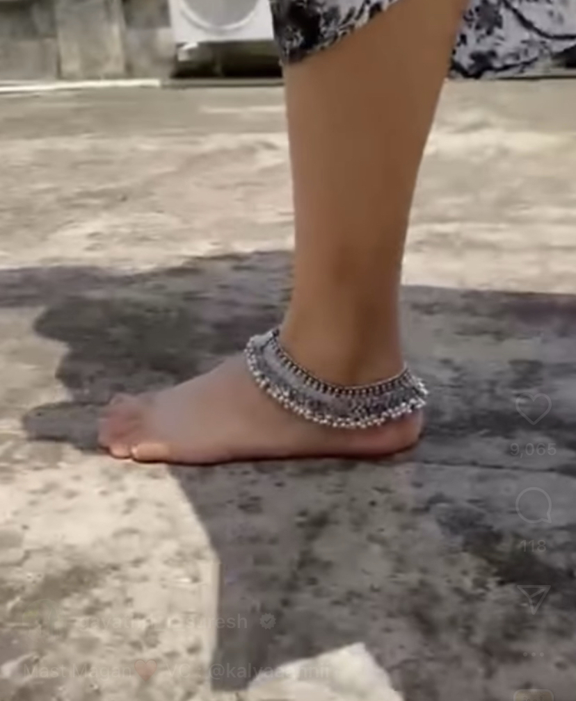 Gayathri Suresh Feet