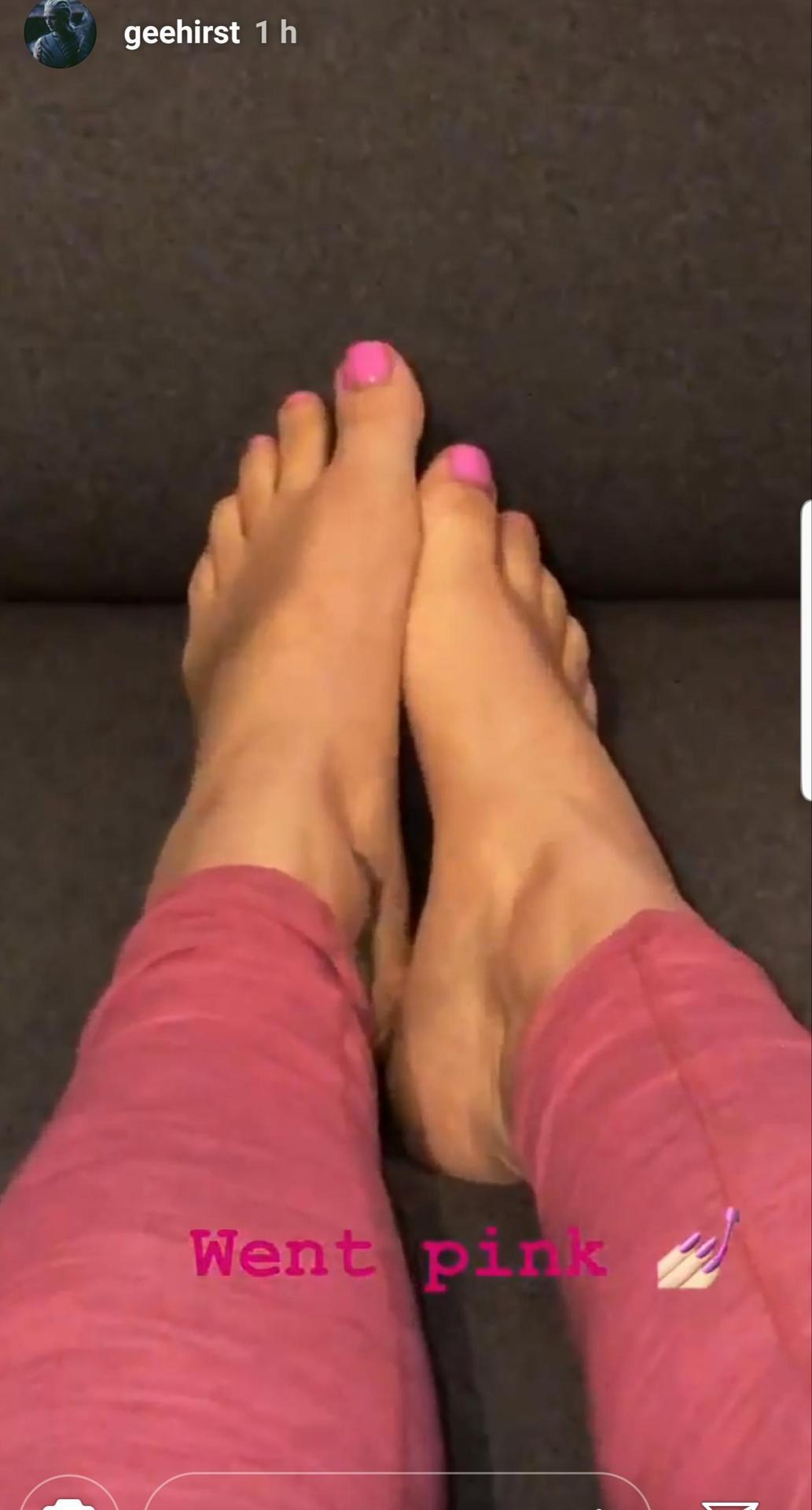 Georgia Hurst Beautiful Pink Toes Torvi From Feet Toes Footfetis