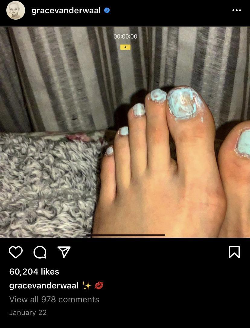 Grace Vandurwaal Feet Toes Footfetis
