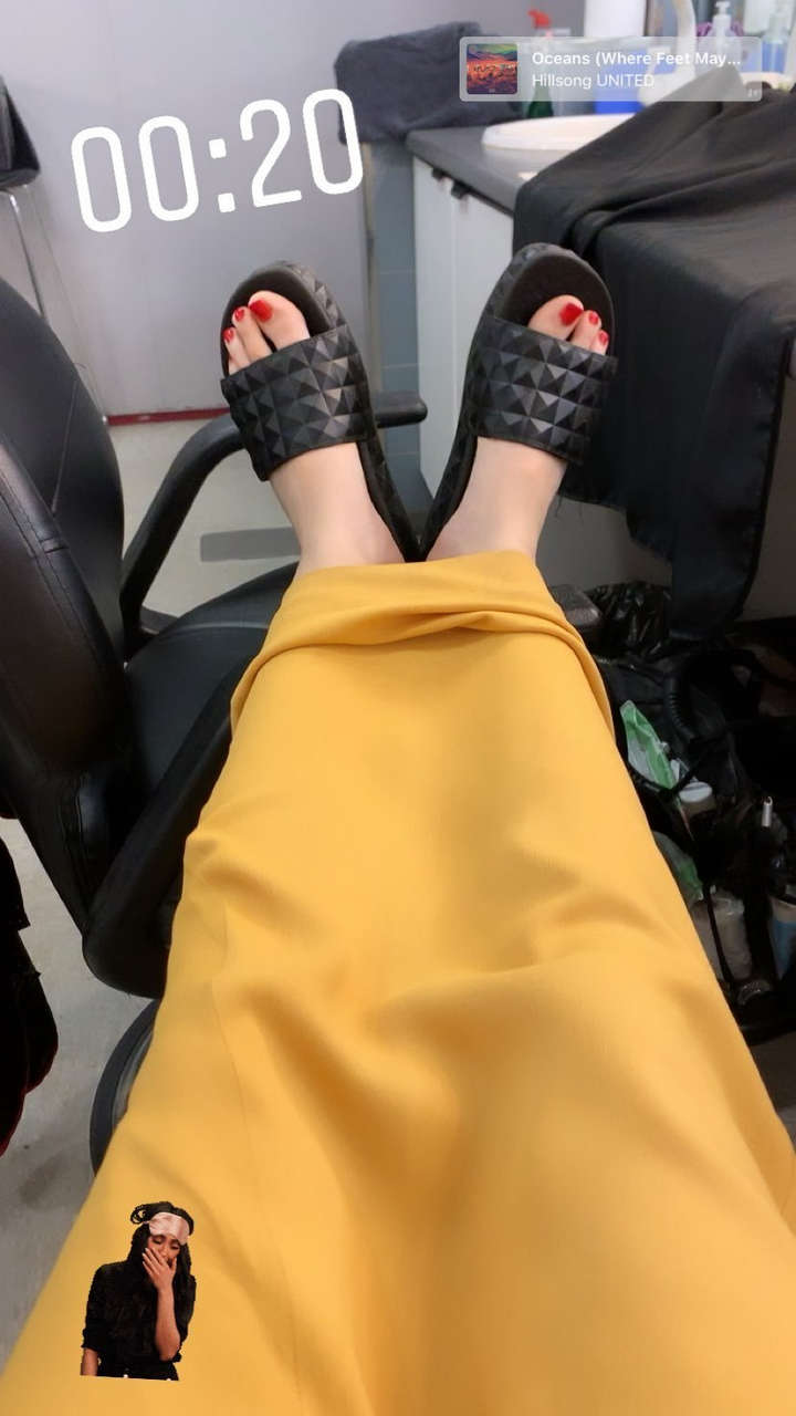 Ivana Baquero Feet