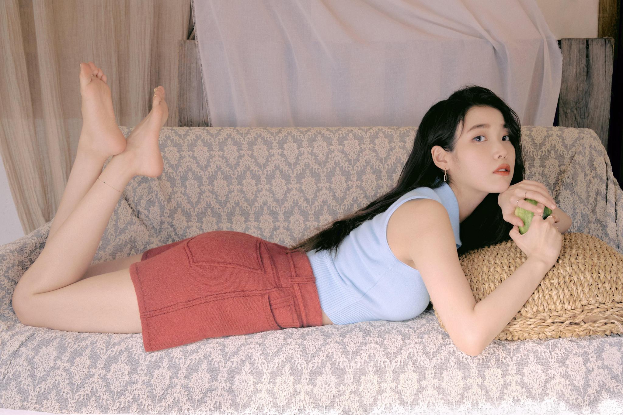 Lee Ji Eun Iu Feet Toes Footfetis