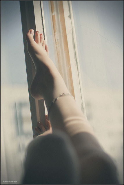Legs On The Window By Yepanchintcev Aleksey Feet