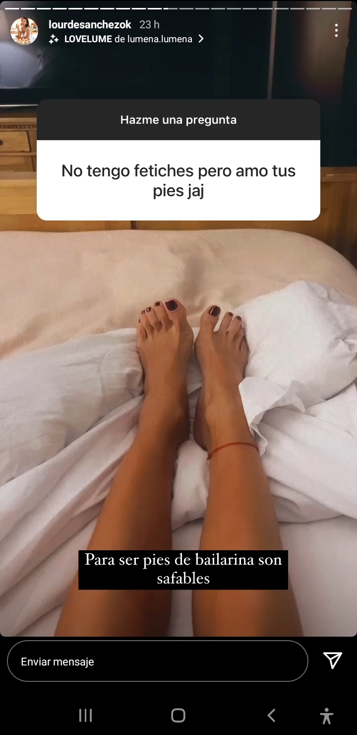 Lourdes Sanchez Feet