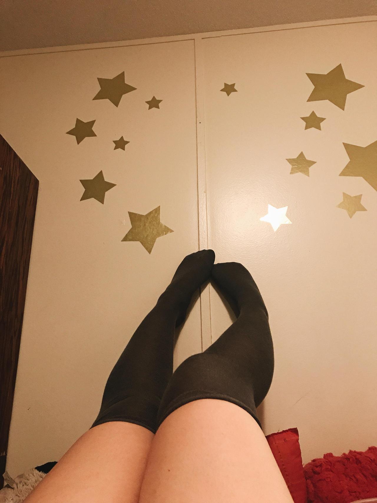 Loving These Thigh Highs Feet Toes Footfetis