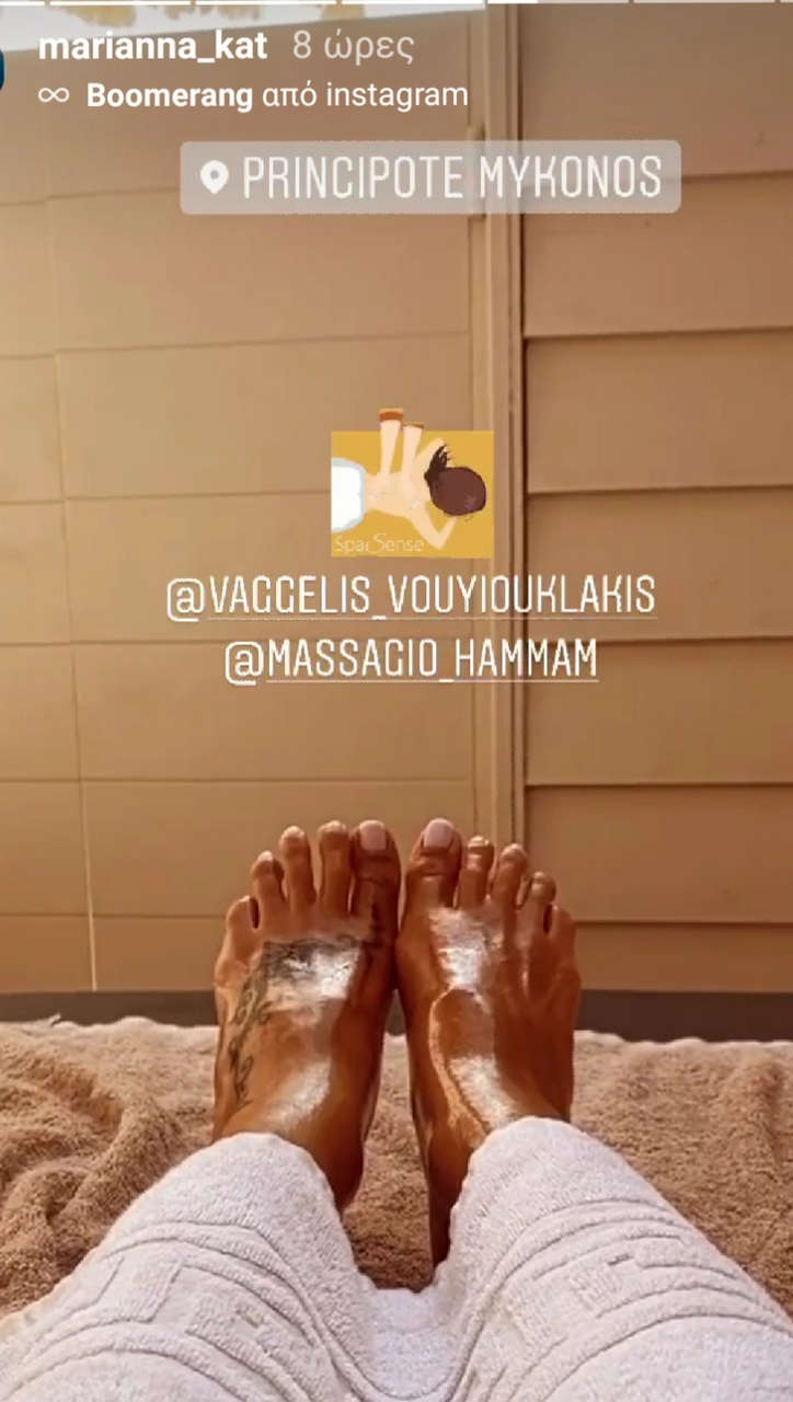 Marianna Katsoulia Feet