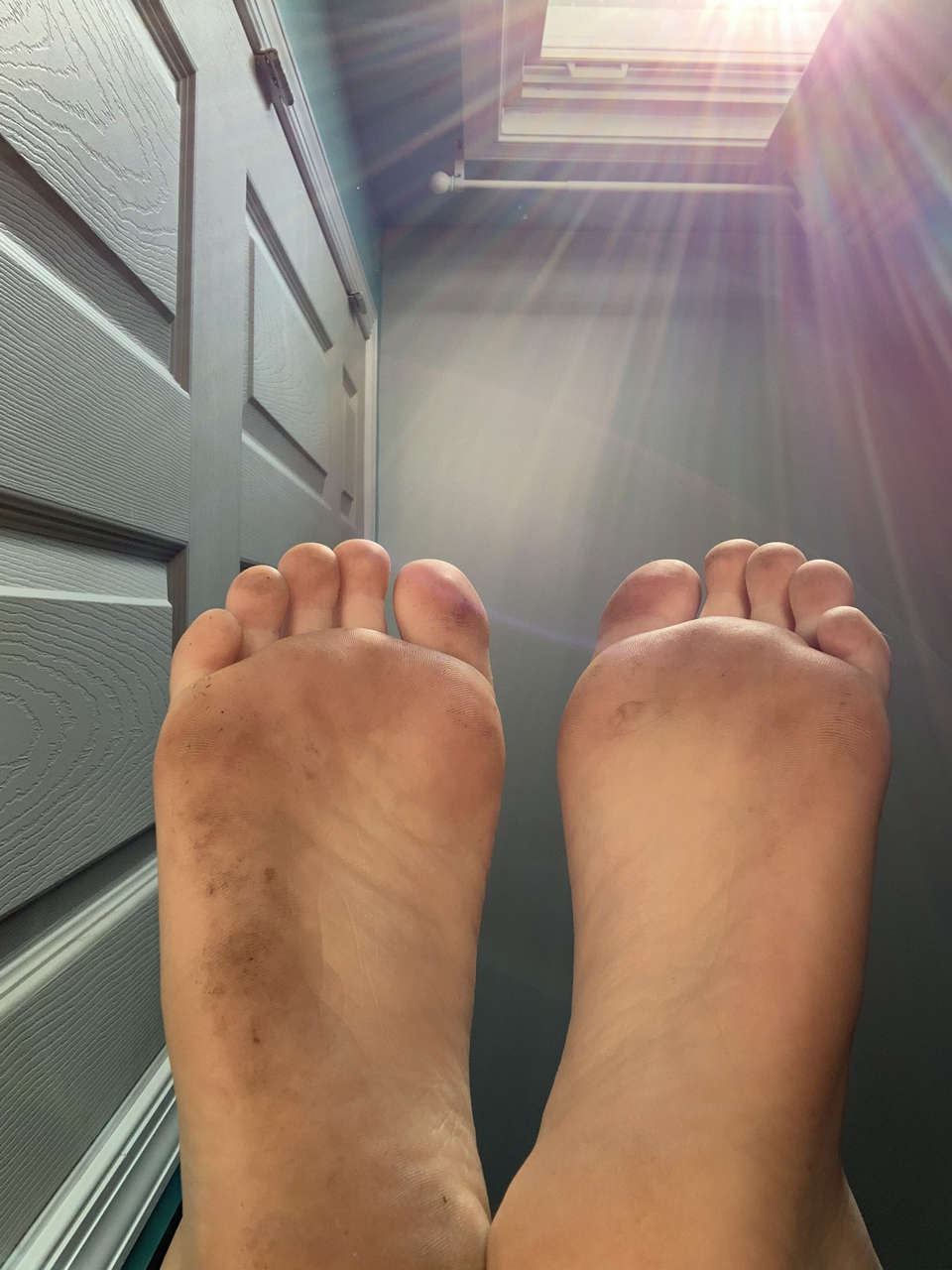 My Soles Are Dirty Come Lick Them Clean For Me Fee