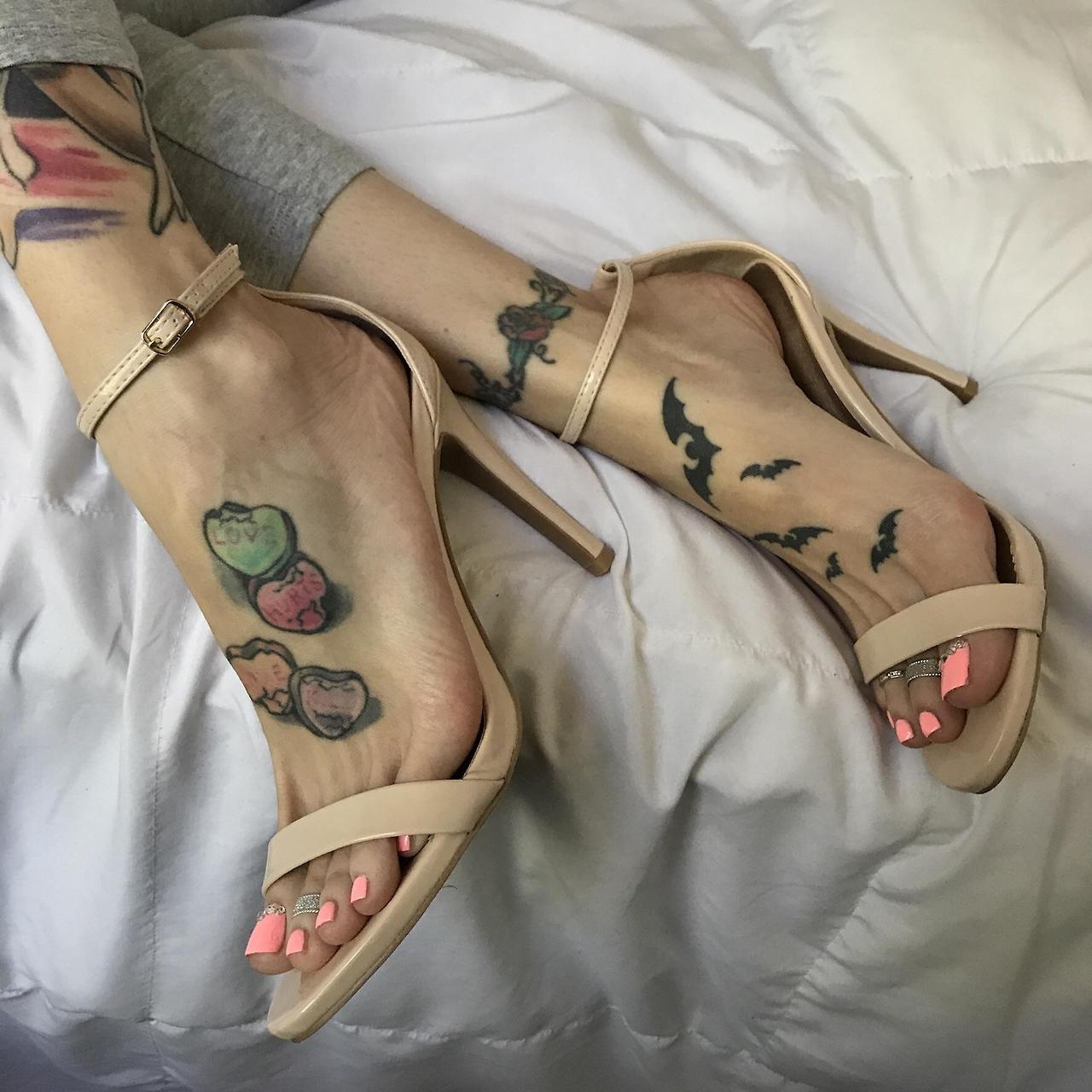 Open Toe Nude Heels Feet Toes Footfetis