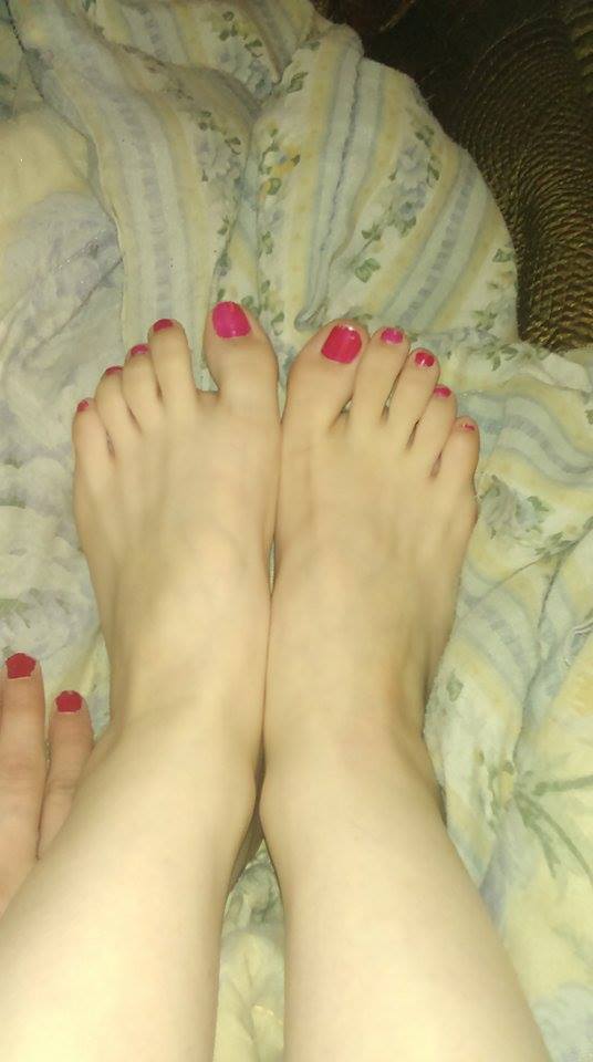 Pink Toes Feet Toes Footfetis