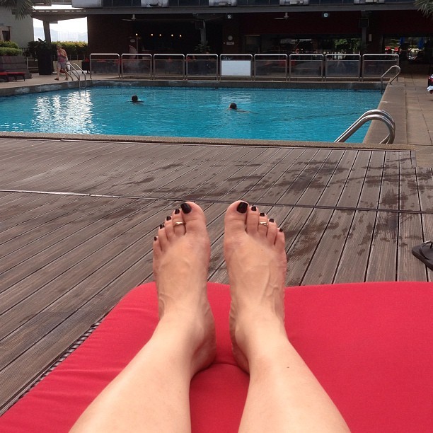 Relaxing By The Pool Parkroyal Kuala Lumpar Fee
