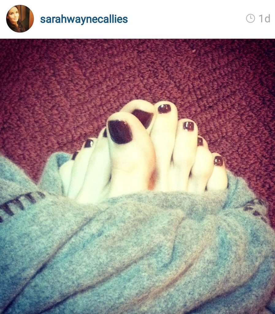 Sarah Wayne Callies Instagram Feet Toes Footfetis
