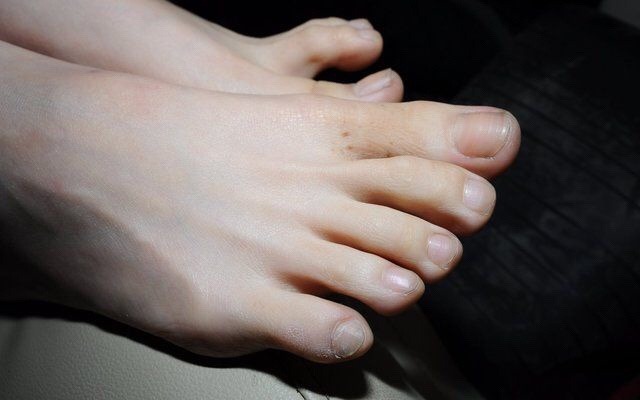 Sexy Asian Naked Toes Fee