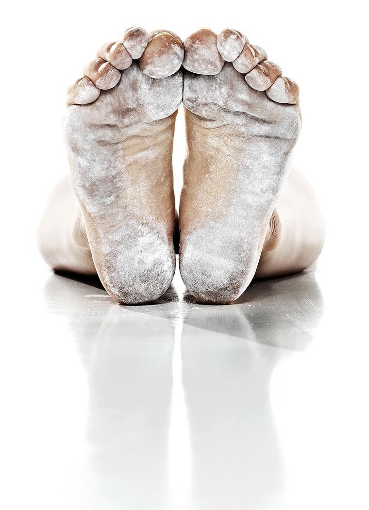 Shawn Johnsons Gymnast Feet After Competition I