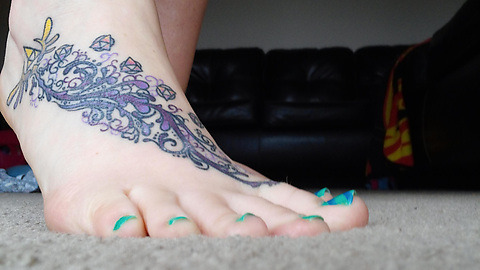 So I Have A New Permanent Foot Decoration And I Feet Toes Footfetis