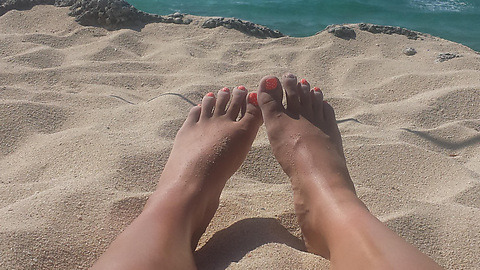 The View Was Great Feet Toes Footfetis