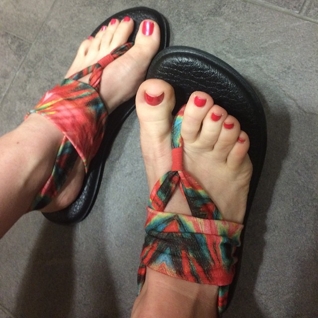 Yoga Sandals From My Sis For My B Day D Fee
