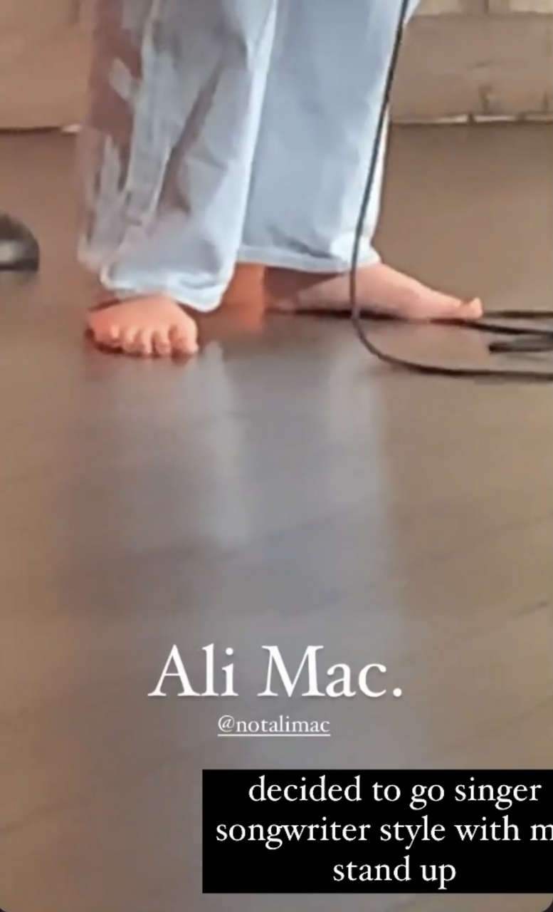Ali Macofsky Feet