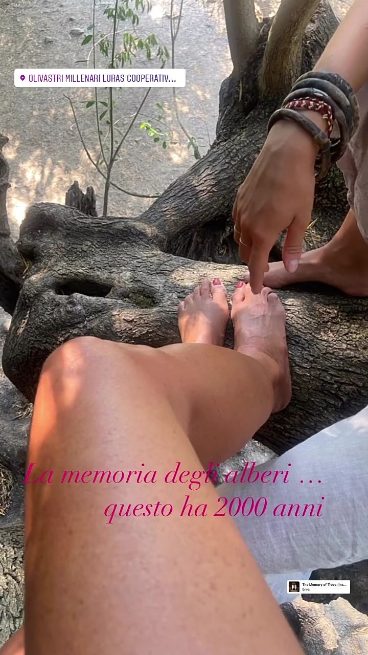 Cristina Parodi Feet