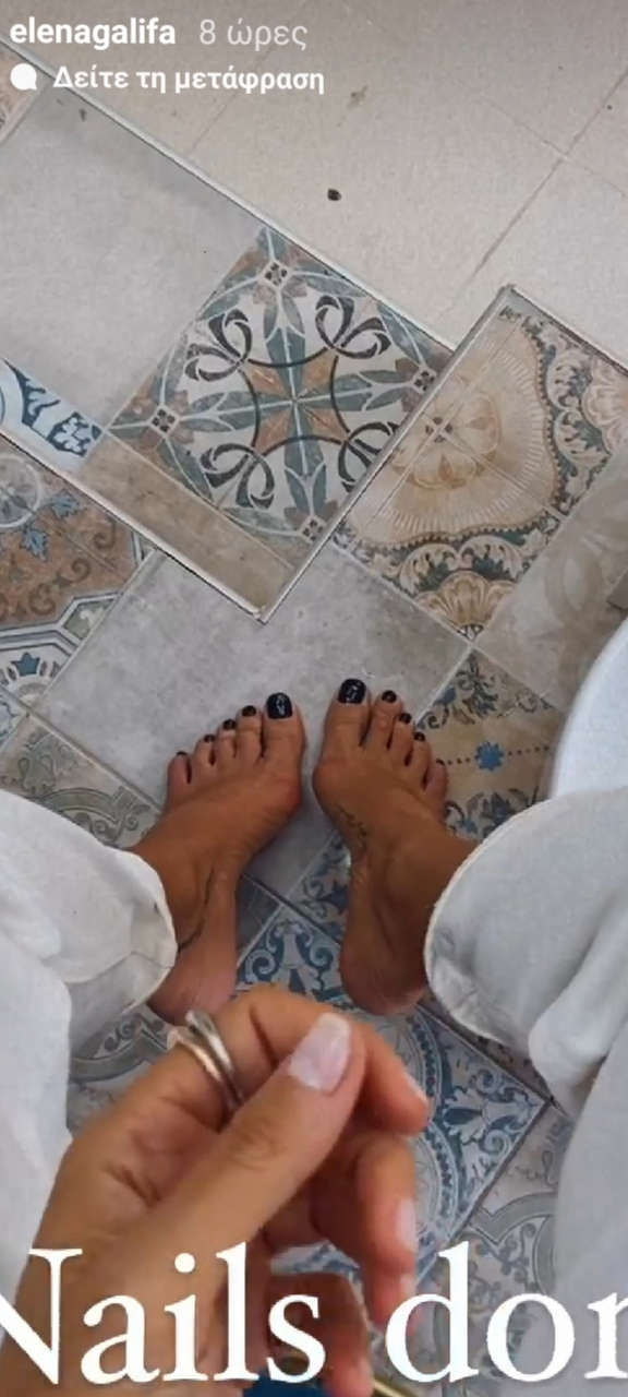 Elena Galyfa Feet