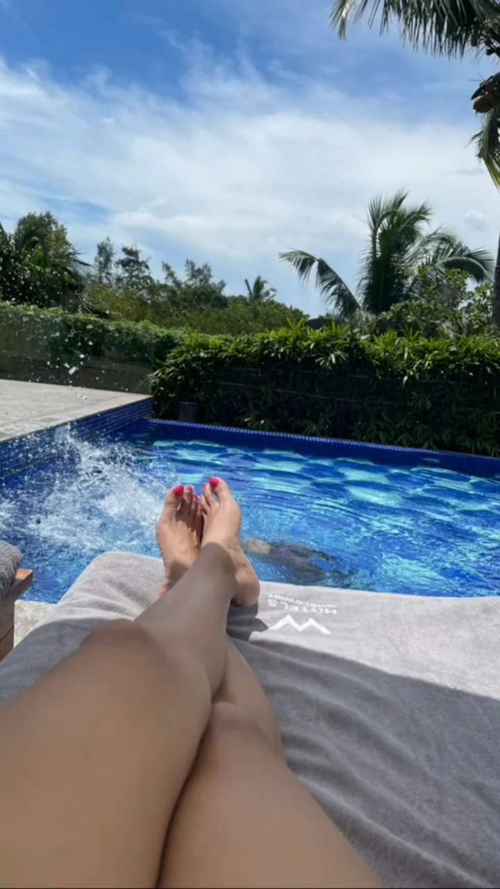 Kamya Punjabi Feet