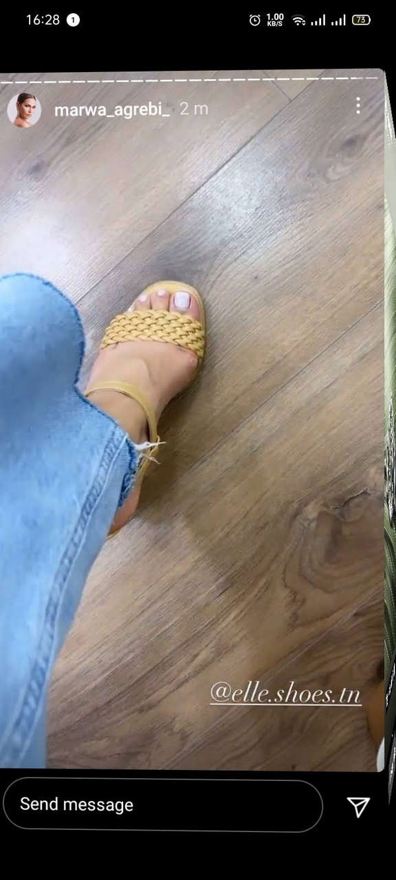 Marwa Agrebi Feet