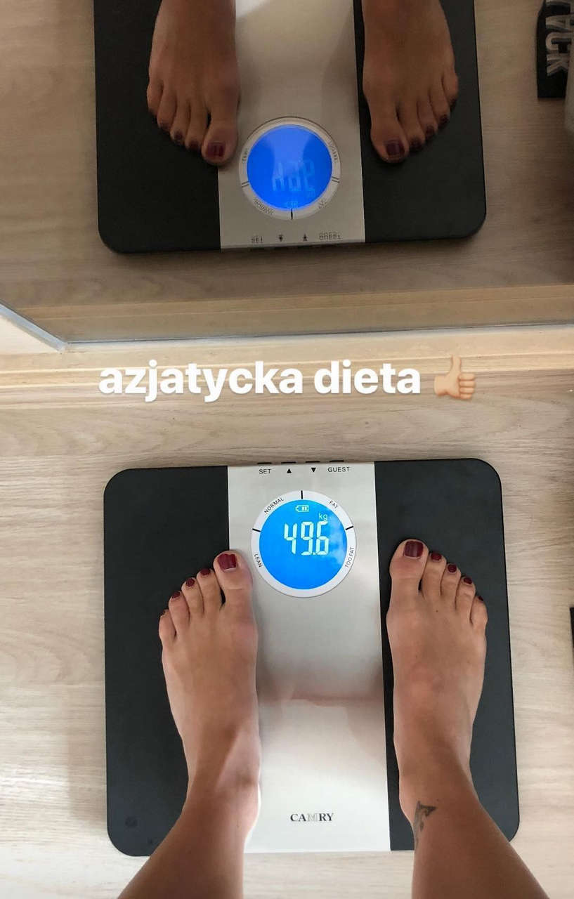 Natalia Kusiak Feet