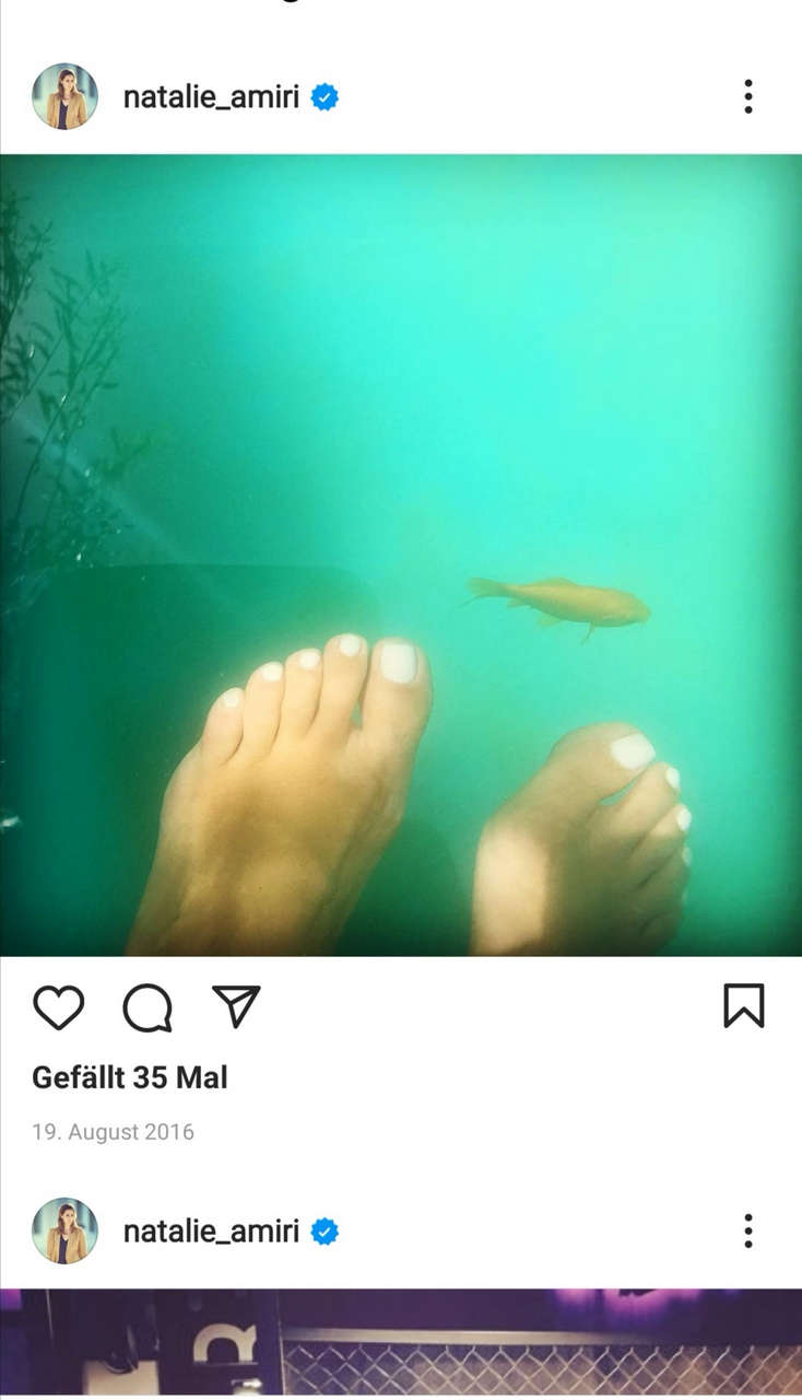 Natalie Amiri Feet