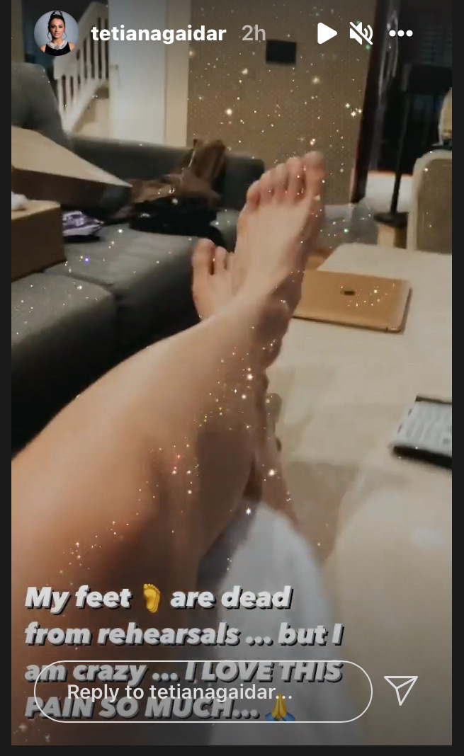 Tetiana Gaidar Feet