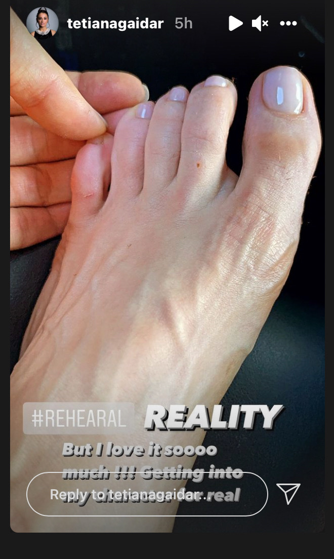 Tetiana Gaidar Feet