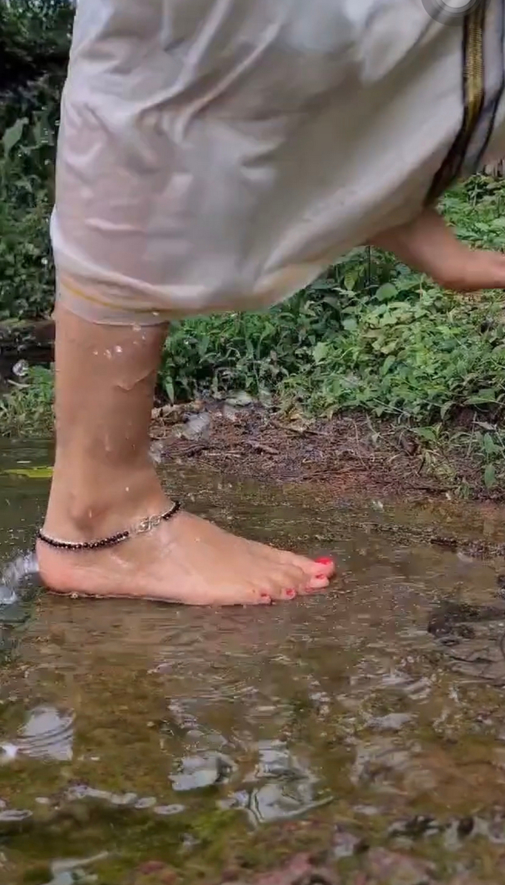 Anaswara Rajan Feet