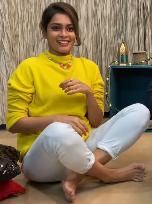 Keerthi Shanthanu Feet