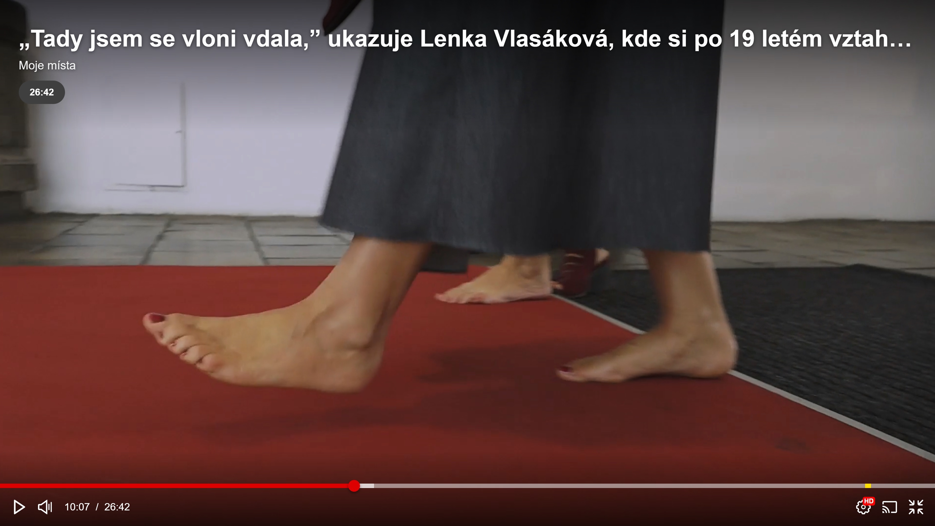 Lenka Vlasakova Feet