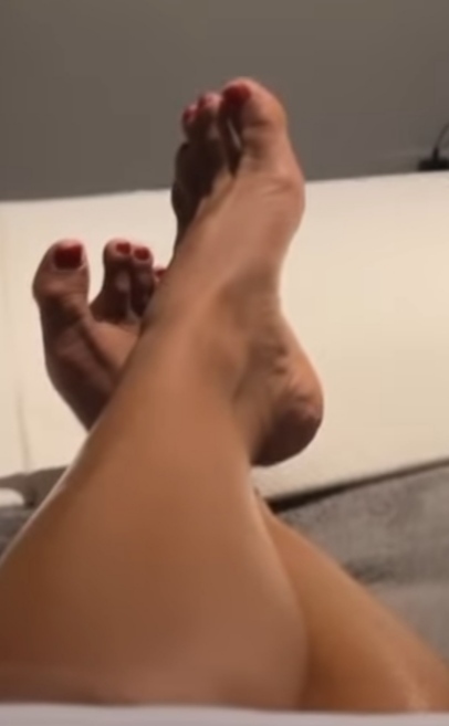 Milene Domingues Feet