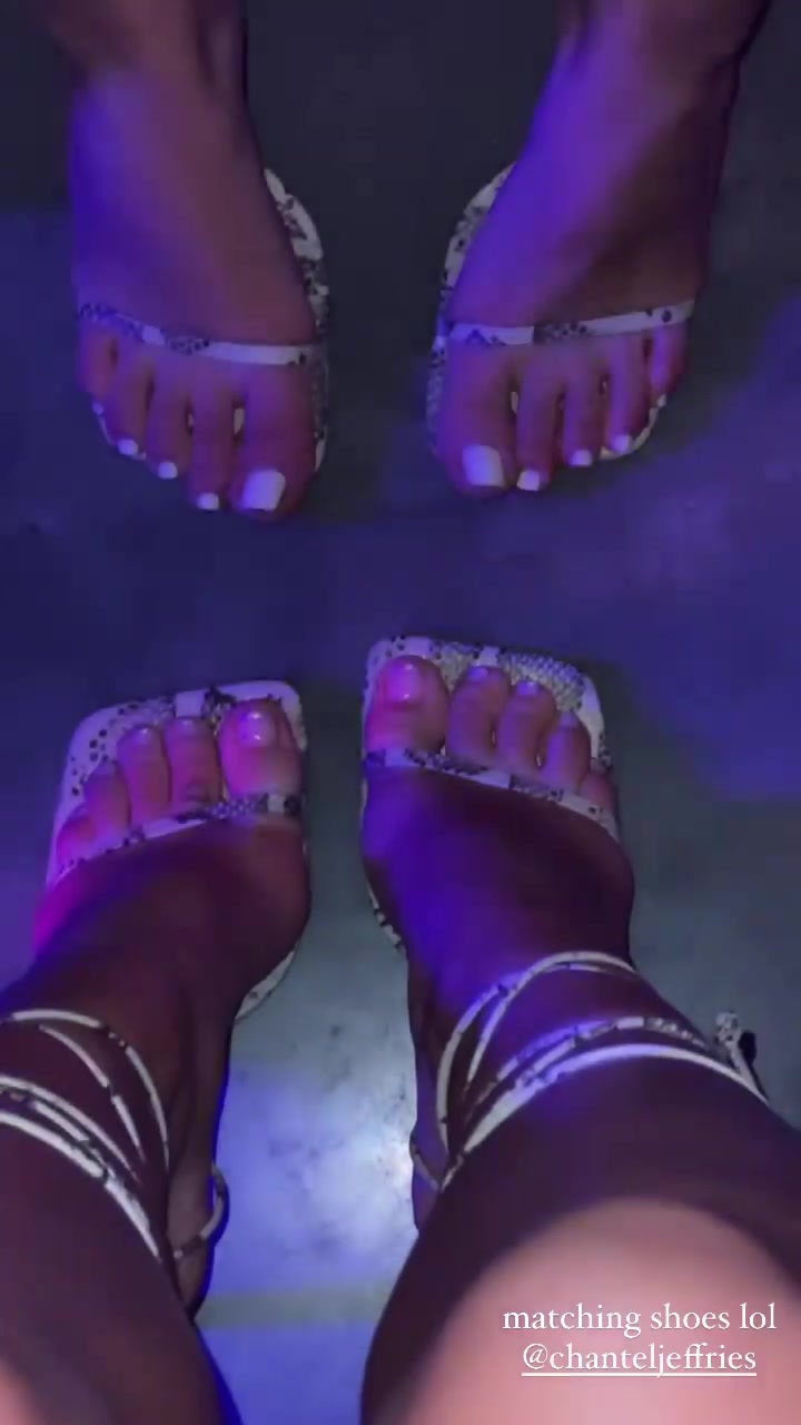 Chantel Jeffries Feet