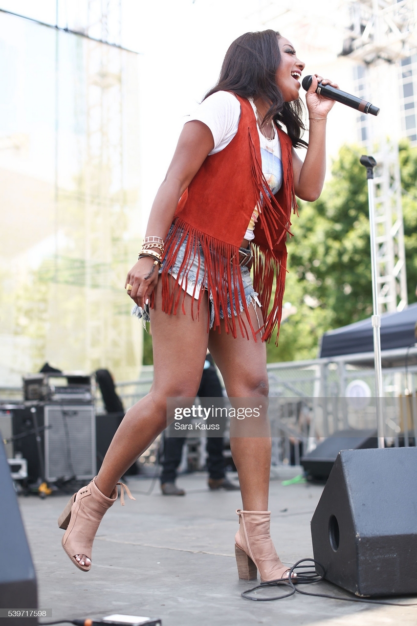 Mickey Guyton Feet