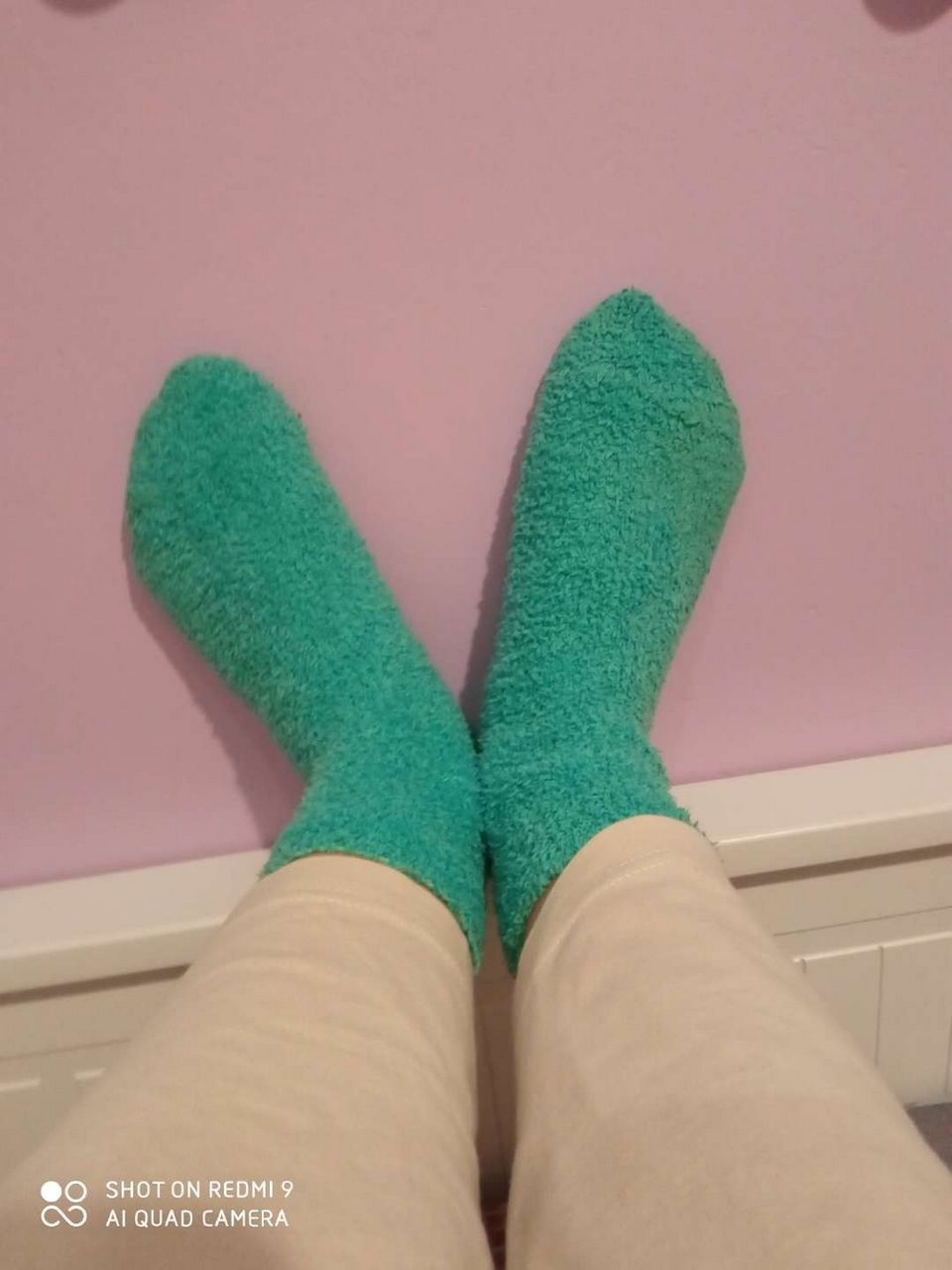 2 Pairs Of Glamorous Feet Funny Socks