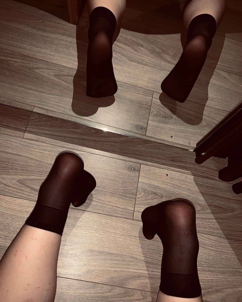 2 Pairs Of Glamorous Feet Sexy Sweet Socks