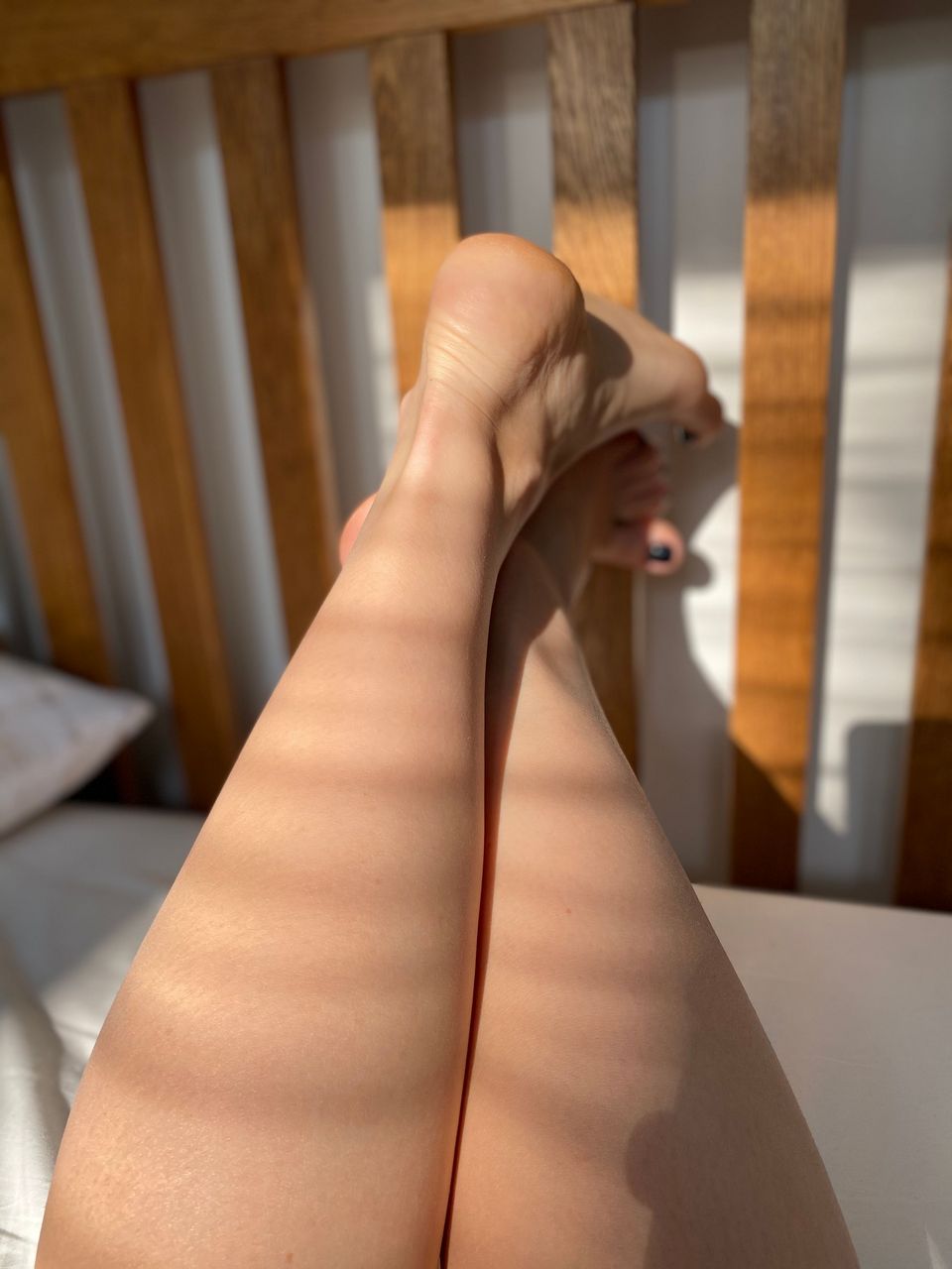 Chelle S Feet Feet In Bed