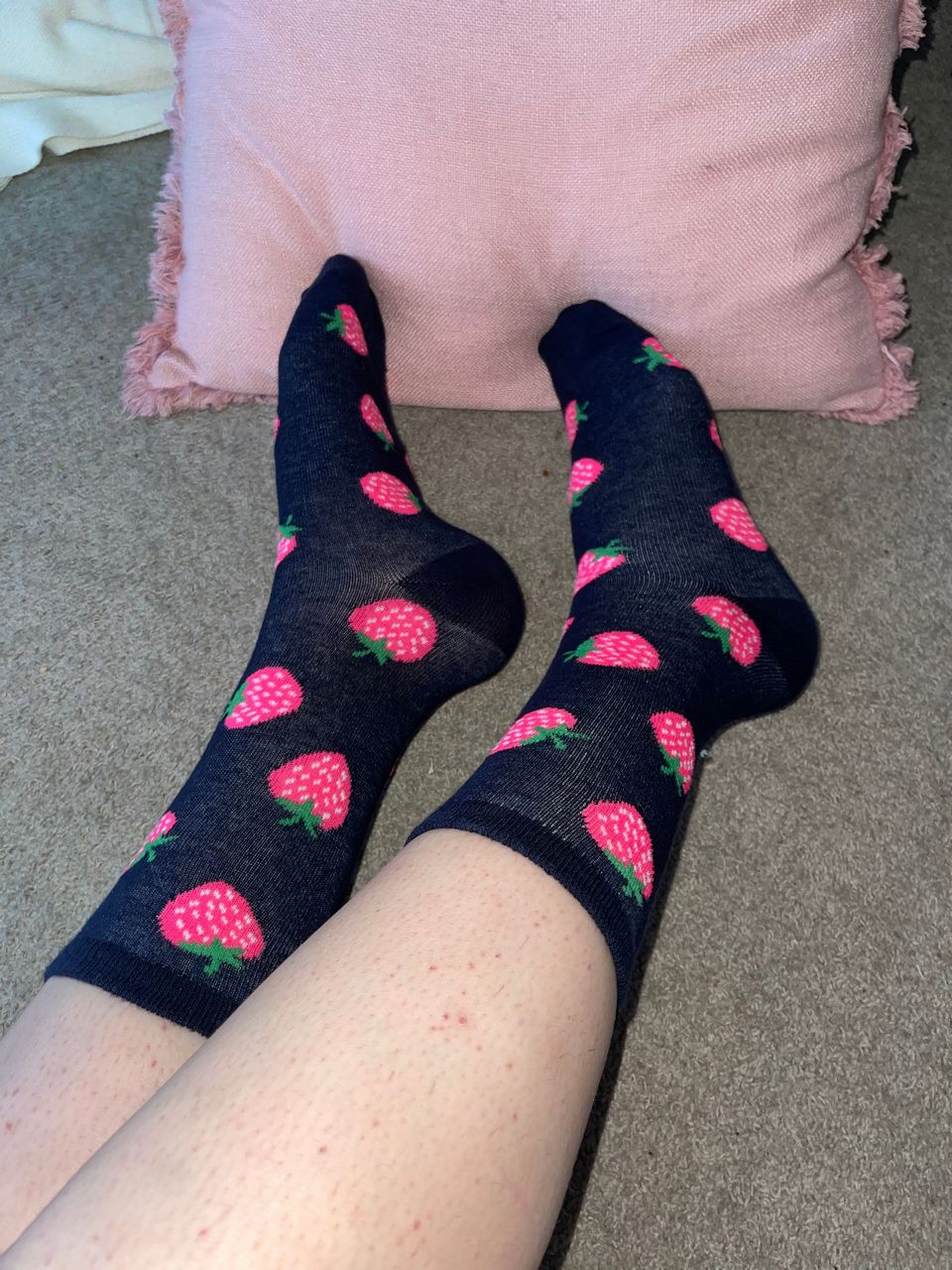 Evie Adell Strawberry Socks